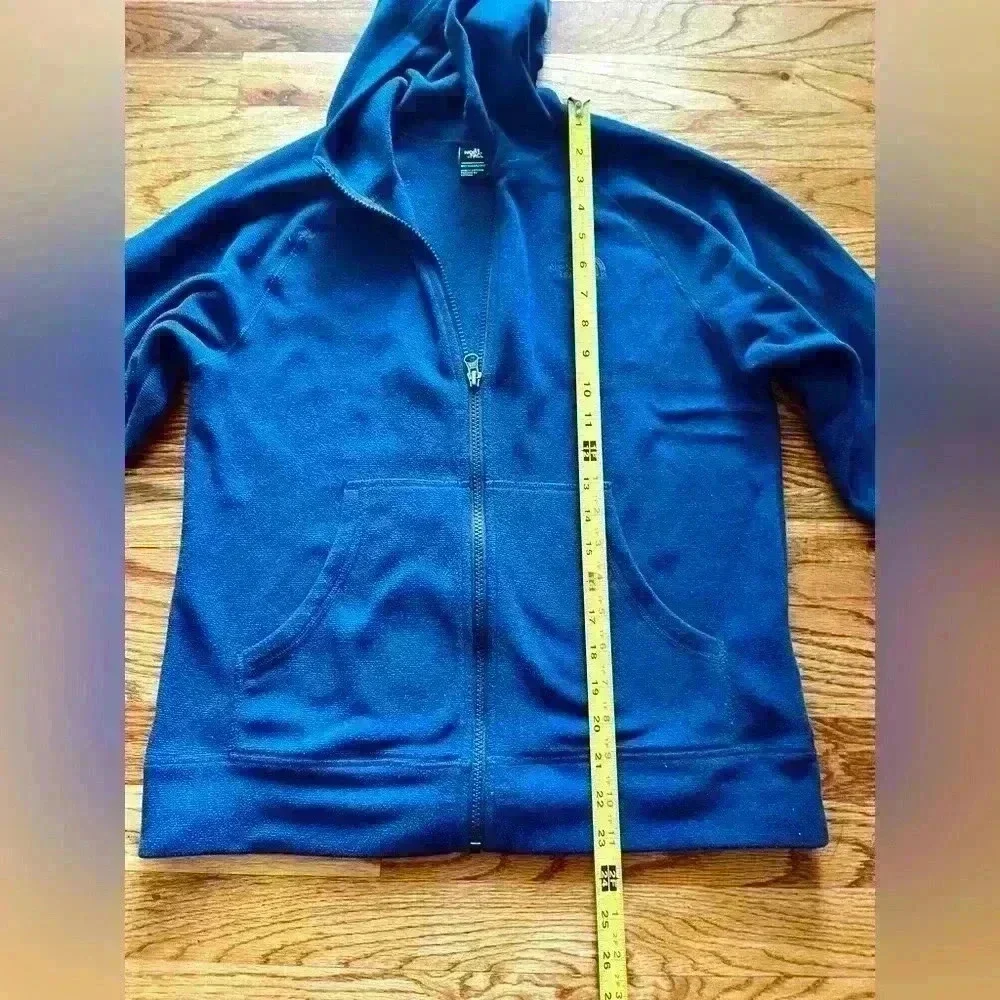 The North Face Full-Zip Hoodie Jacket Blue Boys Size Large 14/16